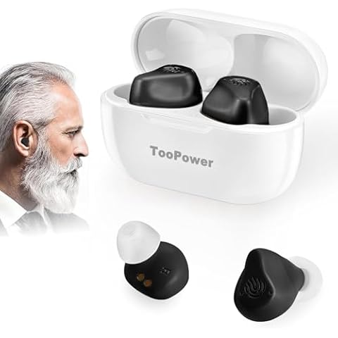 TooPower Digital Hearing Amplifier with Noise Cancelling Cover