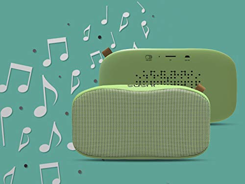 Image of Corseca Sushi 10 Watt 2.0 Channel Wireless Bluetooth Portable Speaker (Green)