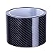 3D Carbon Faser Roll Auto Fenster Auto Aufkleber Verkleidung Auto Styling Wasserdicht Carbon Faser Film Auto Aufkleber - Schwarz - 7cm * 3M