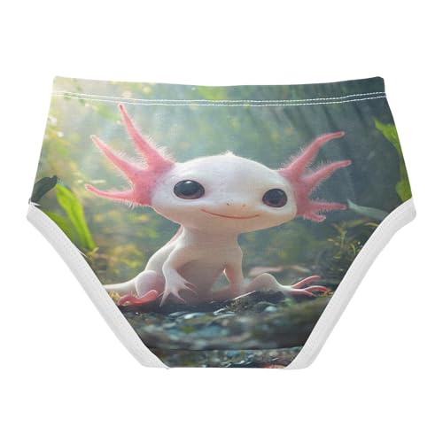 Cute Axolotl Undersea Toddler Girls's Underwear 2T 202b88452