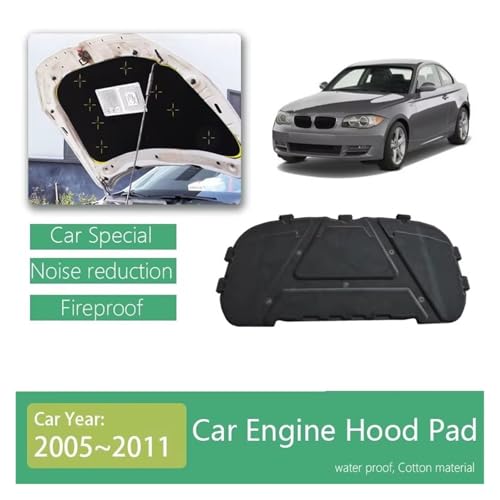 Insonorisant capot BMW Série 1 E87 E81 E82 E88 2005-2011 - 3