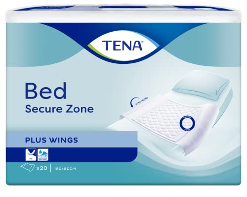 Tena Bed Plus Wings 80x180cm alèse absorbante avec rabats anti-glissement