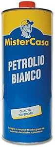 PETROLIO BIANCO lampant 1 LT PER PULIZIA CATENA MOTO TRASMISSIONE TORCIA LAMPADA