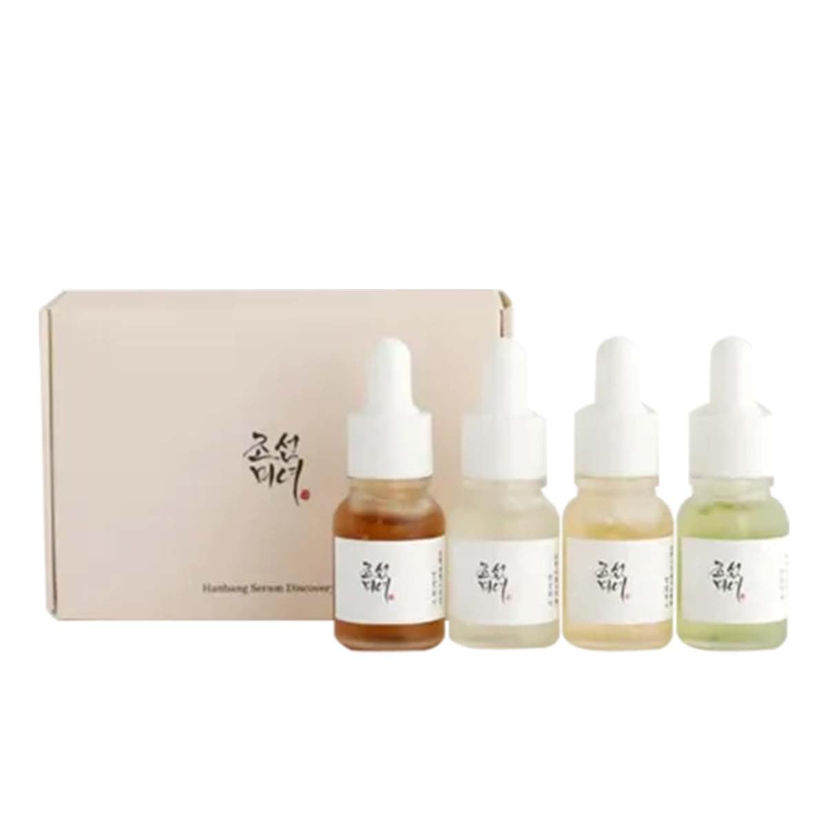 Shein Green Hanbang Serum Discovery Kit – Serum Set, Brightening, For All Skin Types, Ginseng, Suitable For Daily Skincare Routine