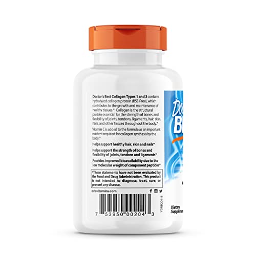 Doctor'S Best DRB-00204 Collagen Types 1 And 3 With Peptan, Non-Gmo, Gluten Free thumb #2