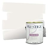 Prestige Paints Interior Paint and Primer In One, 1-Gallon, Semi-Gloss, Comparable Match of Valspar* Swiss Coffee*