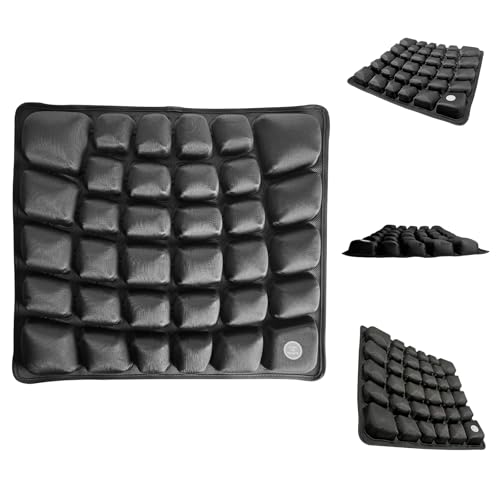Everywhere-Comfort-Seat-Cushion-with-Built-in-Pump-Lightweight-Foldable-Air-Cushion-for-Stadium-Travel-Office-Outdoor-Seating-Ergonomic-Pressure-Relief-Pad-08-lb Everywhere Comfort Seat Cushion with Built-in Pump - Lightweight Foldable Air Cushion for Stadium, Travel, Office & Outdoor Seating - Ergonomic Pressure Relief Pad, 0.8 lb - Image 1