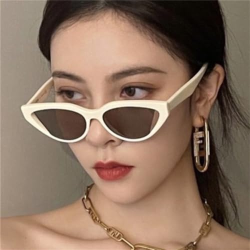 Cat Eye Sunglasses Frame Women Cateye Vintage Eyeglasses Ladies Retro Triangle Glasses Uv4003