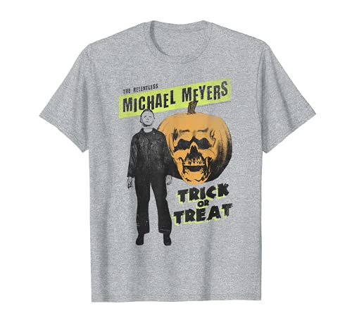Halloween The Relentless Michael Myers Trick Or Treat Camiseta