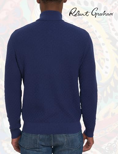 Robert Graham Men's Reisman 1/4-zip Long-Sleeve Sweater4