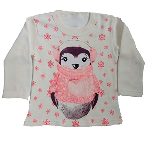 Conjunto Moletom Infantil Menina - Blusa + Calça - Roupa de Frio Feminina Roupa de Inverno 1 a 3 Ano