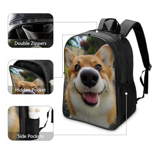 Mochila Corgi infantil para niños pequeños que alivia el peso de los libros 3