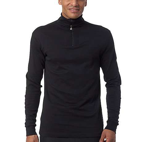 Brandsseller Herren Troyer mit Half-Zip – Leichter Baumwollpullover mit...