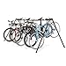 Feedback Sports | A-Frame Portable Bike Storage Rack with Travel Bag | Lightweight Collapsible Aluminum | Bicycle Hanger up to 8 Bikes | for Events | Black