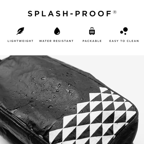 ALOHA Collection Dopp Kitt, Lightweight, Packable, & Splash-Proof - Durable, Washable, & Reusable Toiletry Bag with Zipper for Travel, Beach & Makeup, Easy to Clean & Sustainable Material (9" x 5")2