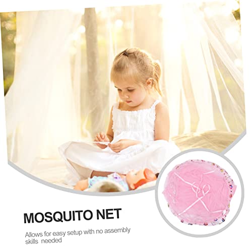 LIFKOME 1 Peça Rede Cúpula Edredom Infantil Princesa Cama Dossel Decoração Infantil Castelo Berço Do