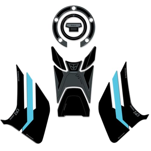 Kit autocollant moto pour protéger votre réservoir des chocs en balade MT07
