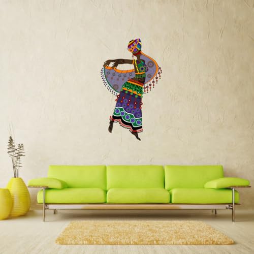 Image of Rangoli Vinyl Wall Sticker Self-Adhesive Wall Decor for Home, Office, Bedroom, and Living Room Decor Easy to Apply & Peel. Parent 5, Design-8