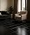 Tenedos 12x12 Black Porcelain Tile for Wall and Floor, Glazed Finish, Bathroom Shower, Kitchen Backsplash, Indoor Use (Exact Size 11-7/8 in) (1 Piece)