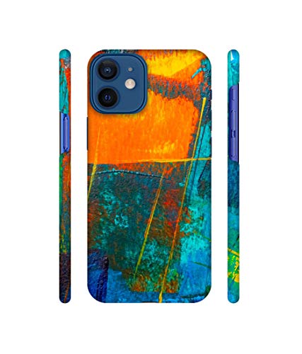 Image of Amazon Brand - Solimo Designer Color Pattern 3D Printed Hard Back Case Mobile Cover for Apple iPhone 12 Mini