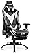 GTRACING Ergonomic Gaming Chair High back Swivel Computer Office Chair Adjusting Headrest and Lumbar Support Recliner Napping Chair with Footrest (Black)