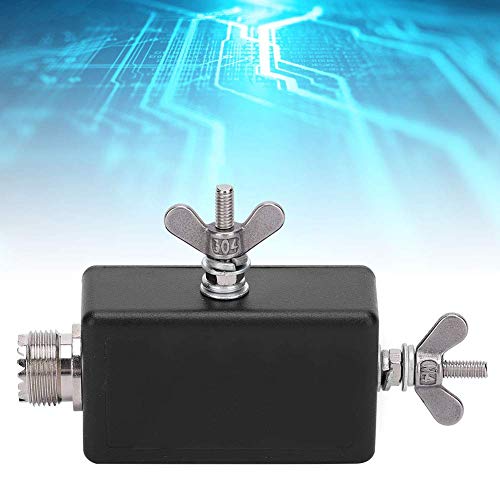 9 1 Balun,1:1 Balun 1:9 Mini-Balun, HF Mini-Balun für Unsymmetrische Ausgabe von Schallverstärkungspegeln Audiogeräten Outdoor-Einstellung und QRP-Verwendung Kunststoffgehäuse 1 1