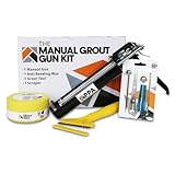 Porcelain Paving Accessories Manual Grout Gun Kit