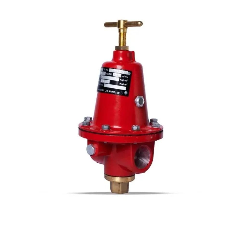 GAS EXPERT Gas Regulator | Leak-Proof for Safe Usage | Alluminium Material | Consistent Gas Flow Control | Compatible with Domestic & Commercial Gas Cylinders (R-2301_Red)-image-3