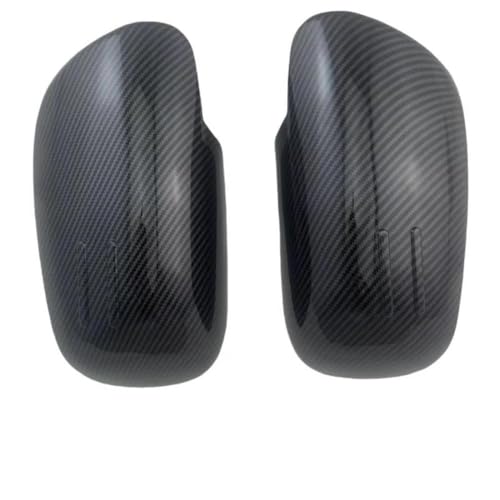 Garniture de couverture de miroir look carbone pour Toyota Vitz 2009-2012