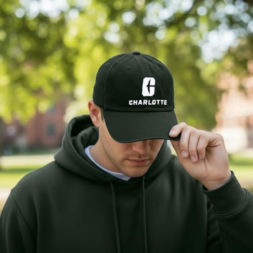 Gorra bordada University of North Carolina Charlotte Verde miniatura 5