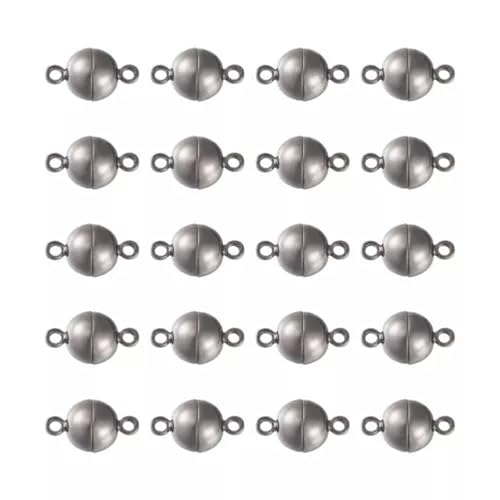 20 Juegos de Cierres Redondos de 14,5 x 8 mm, conversores magnéticos, Cierre de Seguridad para joyería, Color Bronce 20 Juegos de Cierres Redondos de 14,5 x 8 mm, conversores magnéticos, Cierre de Seguridad para joyería, Color Bronce