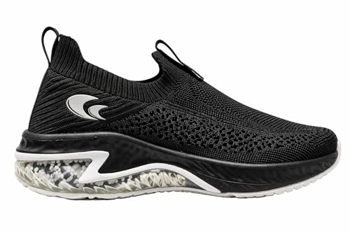 Image of Allen Cooper Training,Men's Lightweight Running Shoes | Breathable Mesh Sneakers with Cushion Comfort & Anti-Slip Sole | Walking, Gym, Training & Daily Wear Sports Shoes(651|TurboBoost|Color Options- Black,Olive,Green,Blue /Size-6,7,8,9,10)