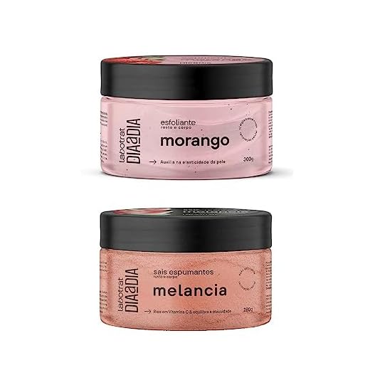 Esfoliante para o Rosto e Corpo LABOTRAT Melancia + Morango 300g
