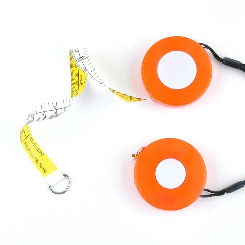 Regla de diámetro 100π Valor de medición Regla de Circunferencia de árbol Cinta métrica portátil con cordón