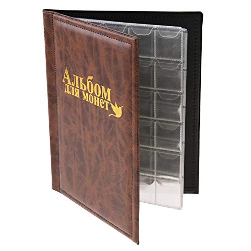 Álbum de colección de monedas con 250 bolsillos miniatura 4