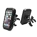 Support de Telephone pour Moto, AEMIAO [4,7" à 5,2"] Support Telephone Vélo Imperméable Support Téléphone Scooter Rotation de 360 Degrés Support Guidon de Vélo pour iPhone, Samsung, Xiaomi, Huawei etc