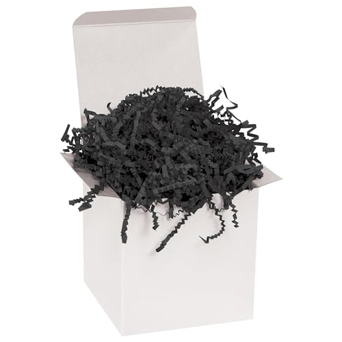 Image of BOX USA Fiesta Blend Crinkle Paper Filler (10lb Case) - Shredded Paper for Basket Stuffing, Shipping, Packaging, Confetti, Crafts & Holidays - Crinkle Cut