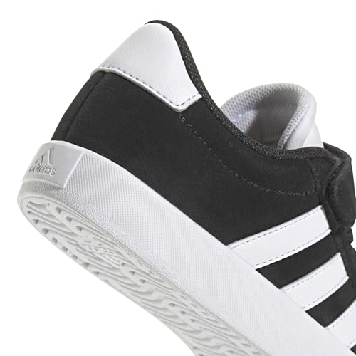 Image of adidas Kids' VL Court 3.0 Elastic Lace & Strap Shoe