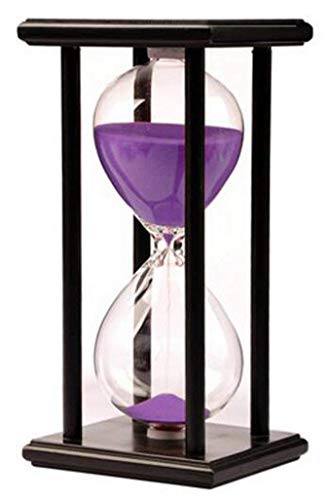 Image of Hourglass for 60 Minutes Sandglass Timer for Home Office Festival School Game Sand Timer Sandglass Timer 60 Min