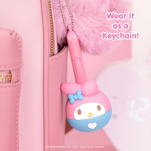 Image of Otamatone Melody Sanrio Electronic Instrument Toy Keychain - My Melody