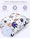 ALVABABY 3 Cloth Diaper Wet Dry Bags Waterproof Reusable with Two Zippered Pockets Travel Beach Pool Daycare Soiled Baby Items Yoga Gym Bag for Swimsuits or Wet Clothes Small Medium Large 3L-ZM28