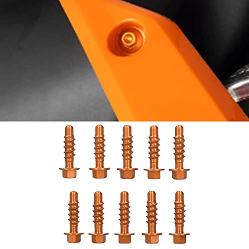 Kit Tornillos Autorroscantes 10pcs Aluminio Anodizado miniatura 4