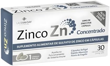 Zinco Concentrado (30 Cápsulas)