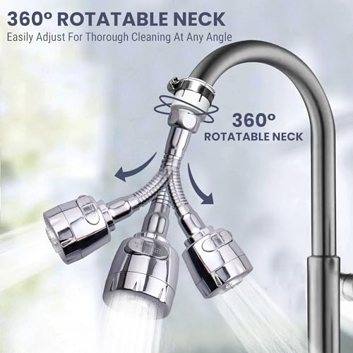 Extendable Taps Rods Robustt Tap Extension for Kitchen Sink - Pack of 5 | 2 Flow Modes ...