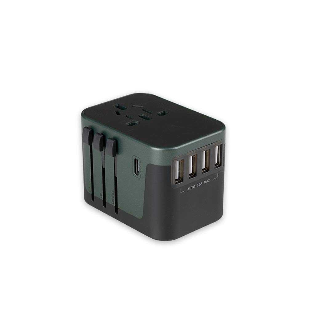 Adaptateur de Voyage Universel Convertisseur de Plug International, Universel USB Convertisseur de Socket, convertisseur de Plug International de Voyage de Voyage, Adaptateur de Prise de Courant