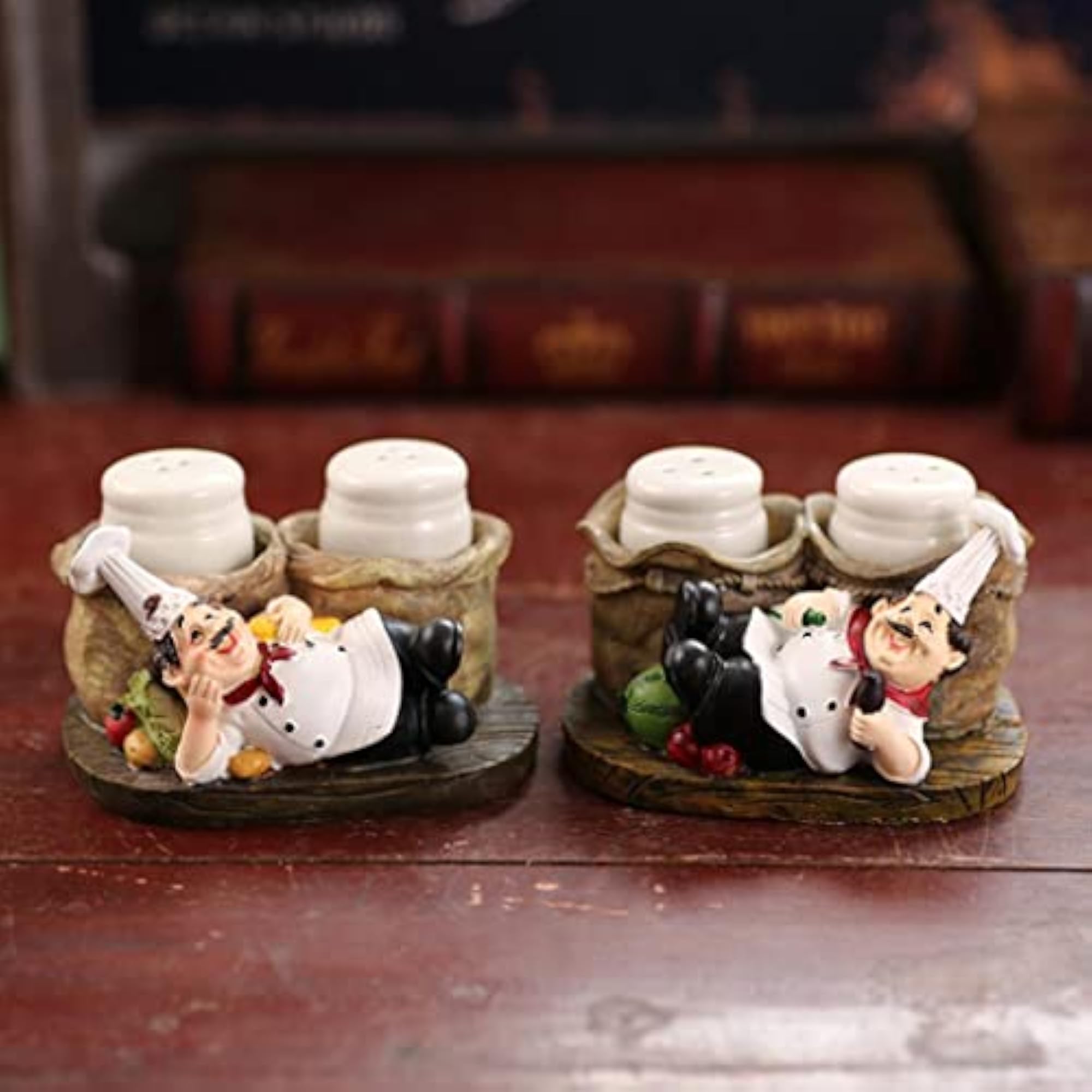 American Rustic Chef Seasoning Jar, Creative Home Decor