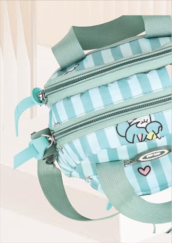 Image of PB Pearlbags Soft Crossbody Shoulder Or Hand Bag or Sling bag Water Resistant Anti Fall Stationery Storage Bag Handbag Clutch Bag Sweet Birthday Gift For 5-10 Years Children Students Girls