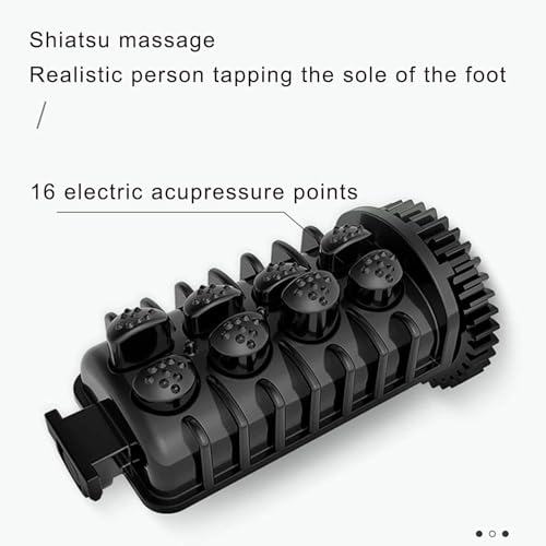 Masajeador de pies Foot Spa/Bath con rodillos motorizados, masaje Shiatsu, masaje surf, calor, control de temperatura, temporizador, pantalla LED para alivio de estrés en los pies miniatura 7