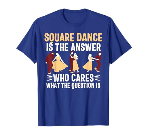Square dance women men t-shirt dancing couple dancer gift