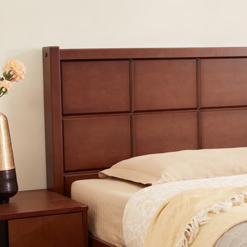 Image of Home Centre | Denis Cresta | Solid Wood | Hydraulic Storage | King Beds | Walnut | 1 Year Warranty